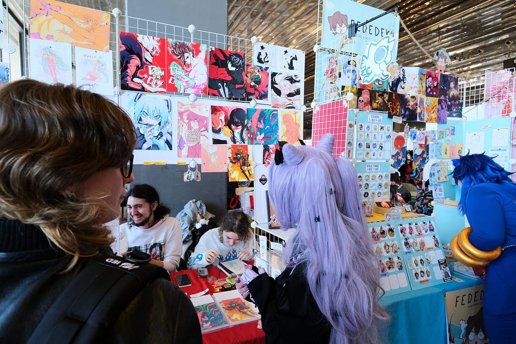 stand artist megacon torino