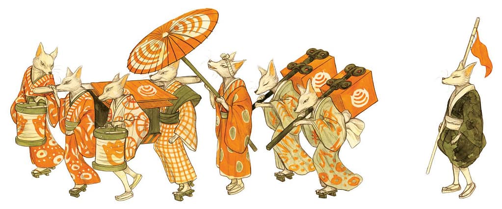 spiriti e creature del Giappone - kitsune