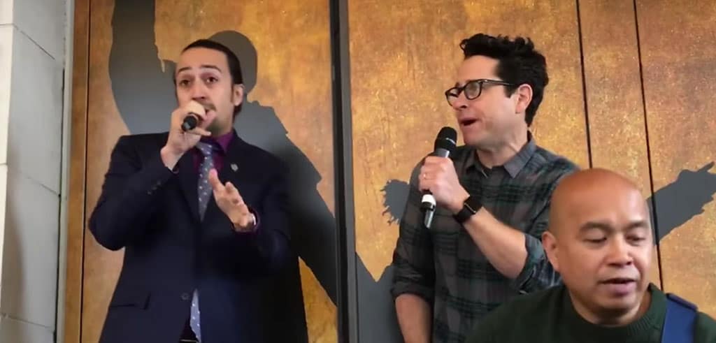STAR WARS: THE FORCE AWAKENS ASCOLTA JABBA FLOW DI LIN MIRANDA