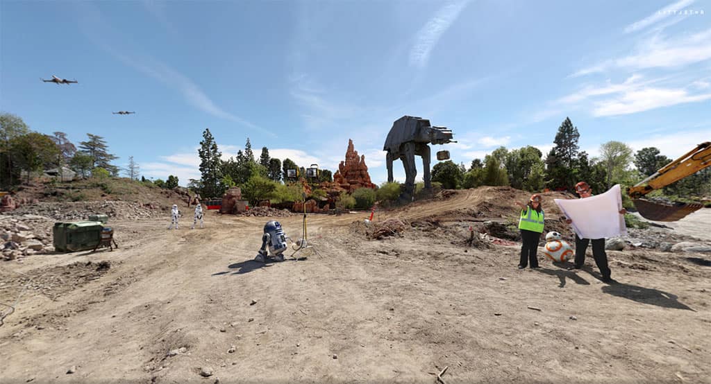 GUARDA L’IMMAGINE A 360° DEL NUOVO PARCO A TEMA STAR WARS