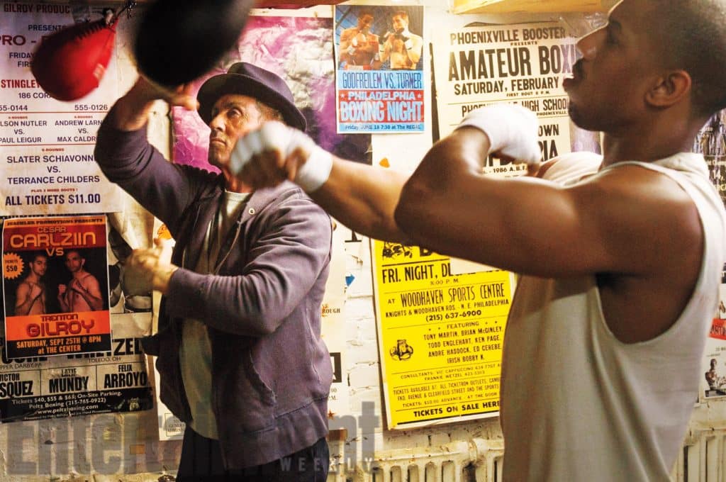 ECCO COME LA MOGLIE DI STALLONE LO HA CONVINTO A FARE CREED