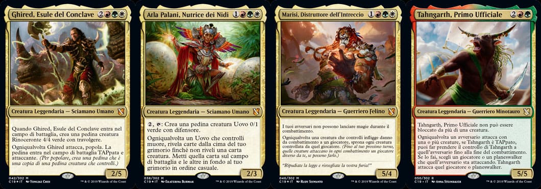 genesi primordiale - deck commander 2019