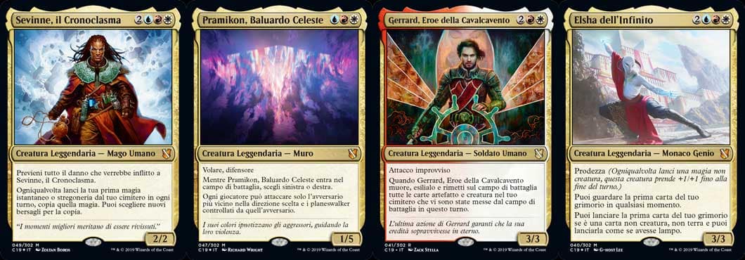 intelletto mistico deck commander magic 2019