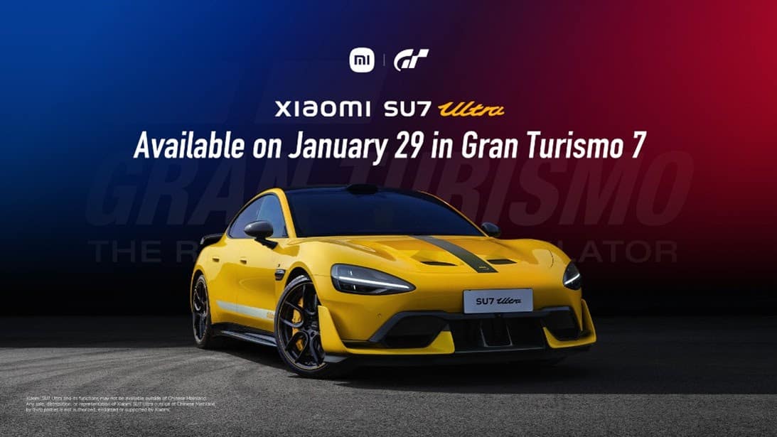 Xiaomi SU7 Ultra sbarca su Gran Turismo 7