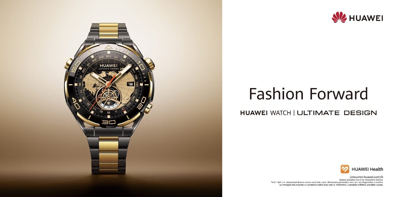 HUAWEI: Annunciato HUAWEI WATCH ULTIMATE DESIGN
