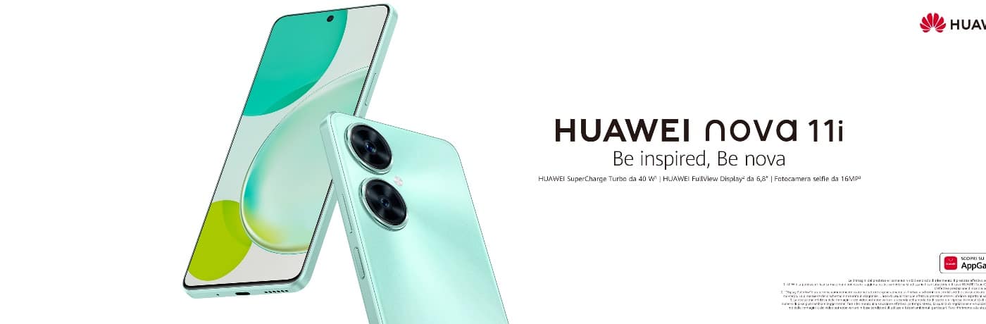 HUAWEI nova11i: Arriva il nuovo smartphone medio gamma