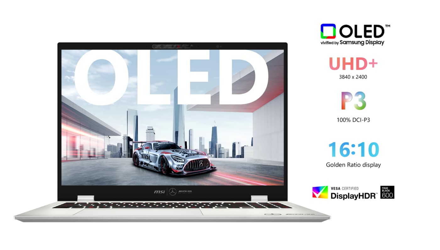 I laptop MSI Mercedes-AMG disponibili per il preordine