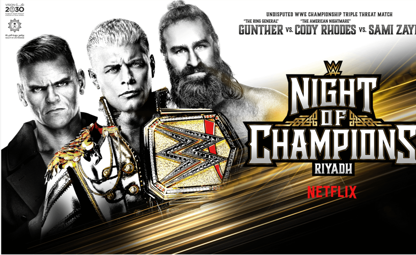 In diretta su Netflix la grande notte di WWE Night of Champions