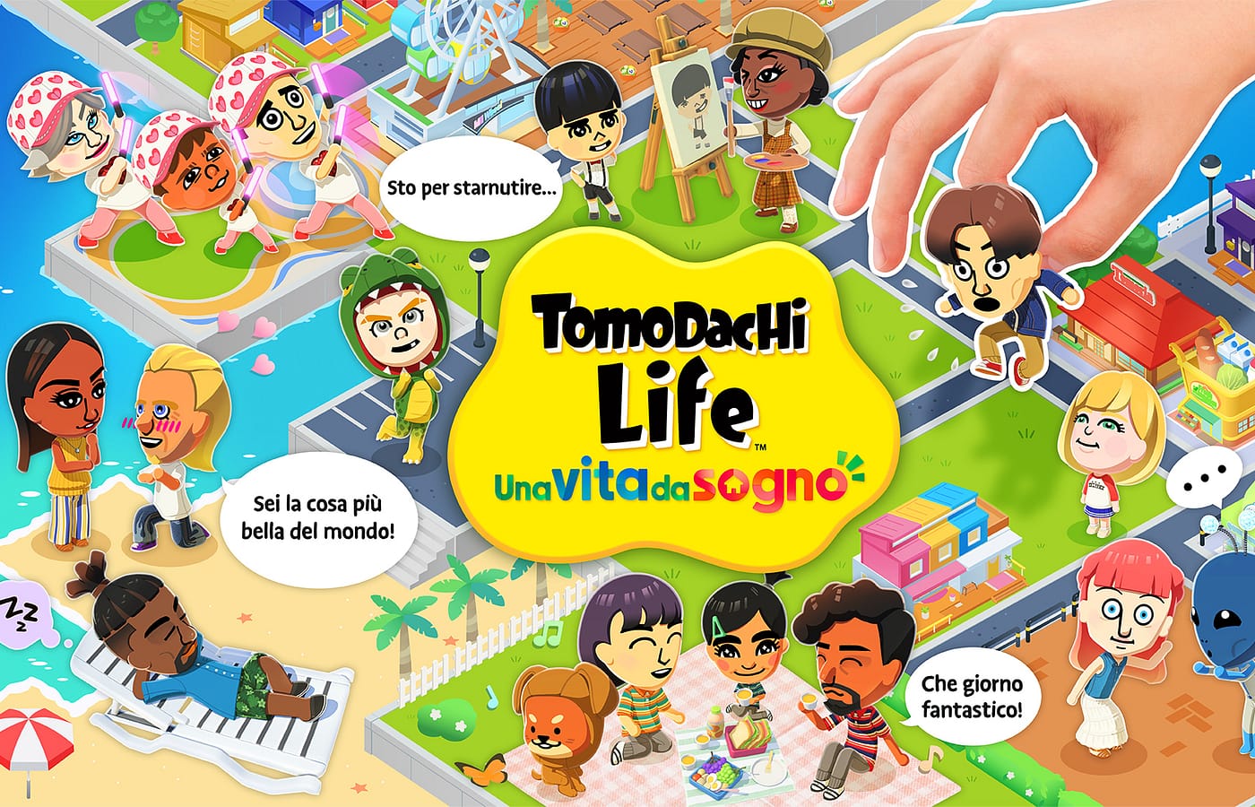 Tomodachi Life: Una vita da sogno è disponibile da oggi