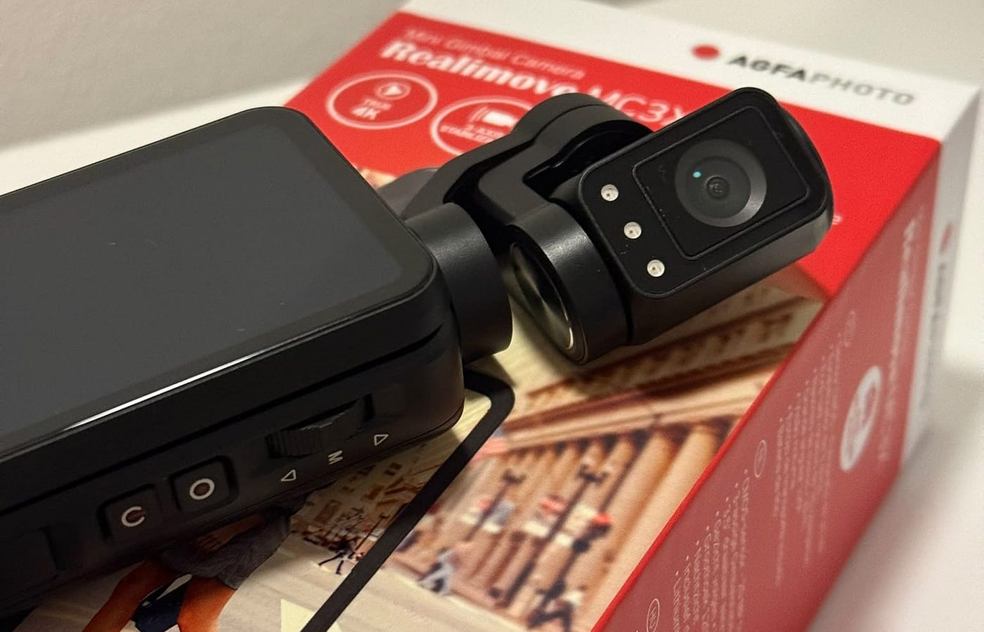 AgfaPhoto Gimbal Camera 4K Realimove MC3X: La nostra prova