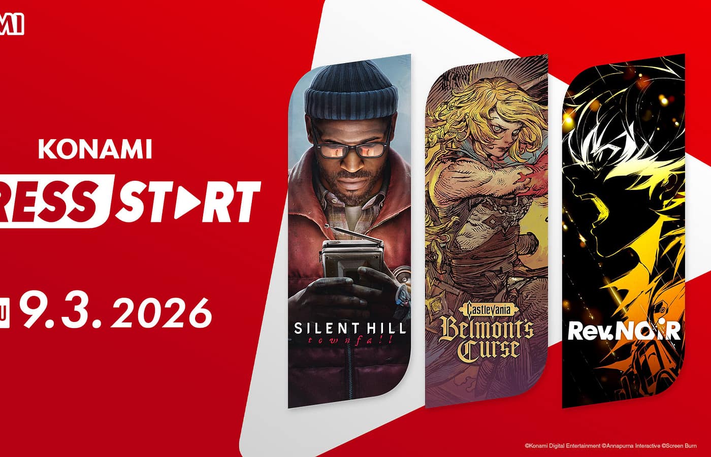KONAMI PRESS START: tutti gli annunci dello showcase
