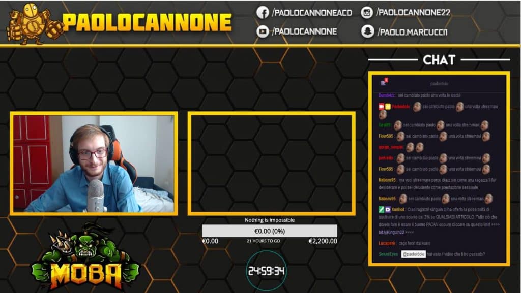 maratona per beneficenza di league of legends