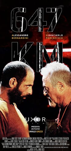 Poster ufficiale del cortometraggio 647KM.