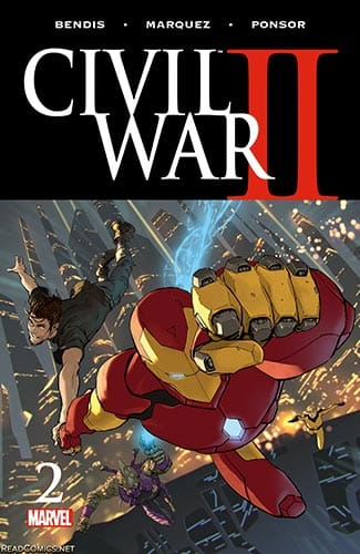 fumetto civil war