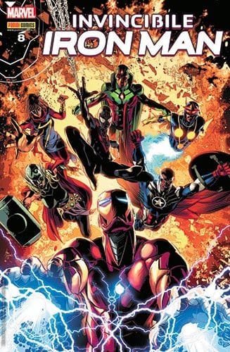 invincible iron man 8 copertina