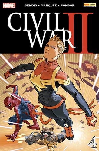 civil war 2 numero 4 cover