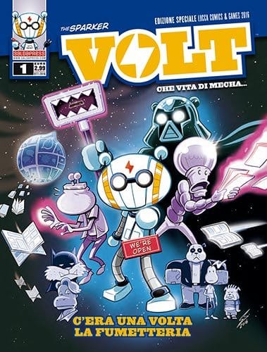 volt fumetto copertina saldapress