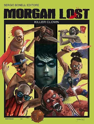 MORGAN LOST: KILLER CLOWN Copertina