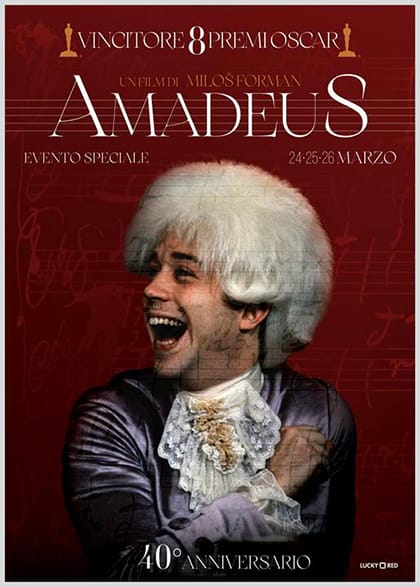 Amadeus torna al cinema per festeggiare i suoi 40 anni!
