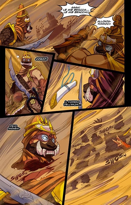 firewind no lands comics tavole