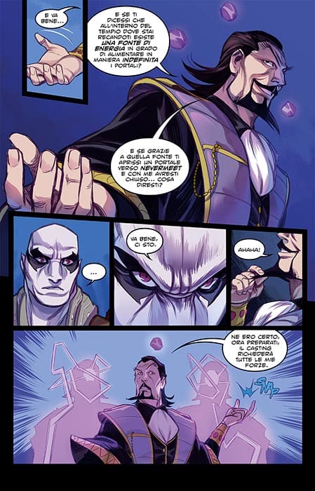 firewind no lands comics tavole