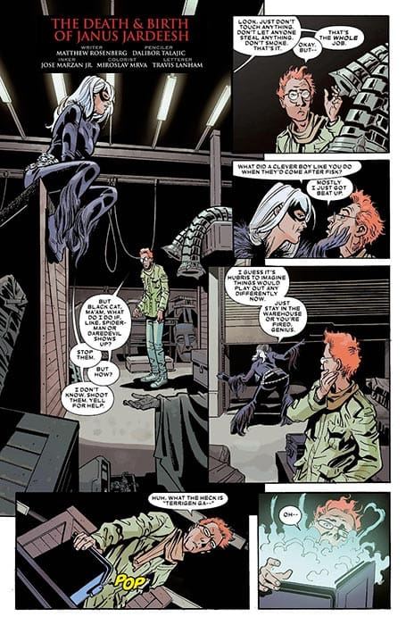 marvel daredevil tavole