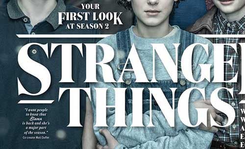 Stranger Things: tutto il cast riunito nella copertina di EW