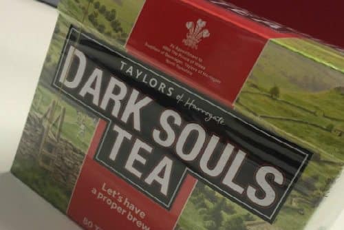 DARK SOULS 3 PARTNER DI YORKSHIRE TEA NELLA REALIZZAZIONE DI UN PACKAGING PER BUSTINE DA TÈ