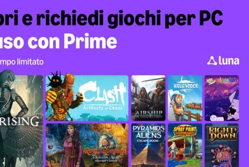 Novità Amazon Luna: i giochi di agosto