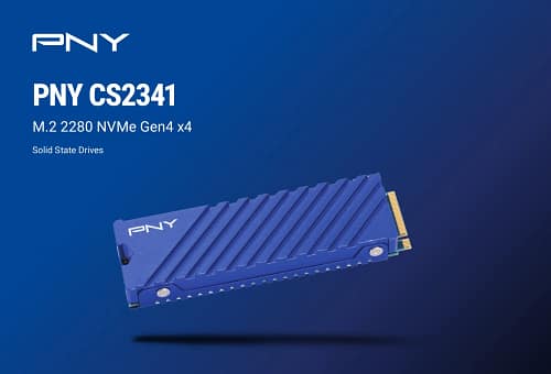 PNY CS2341: nuovo SSD NVMe Gen4 per PC e PS5
