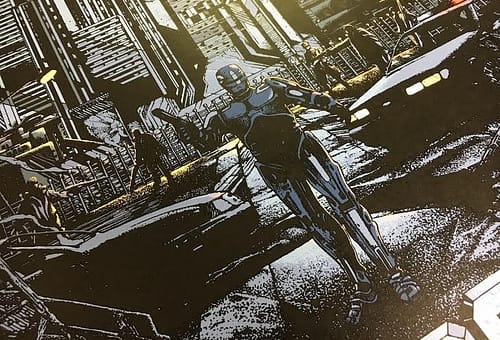 ECCO IL POSTER DI ROBOCOP DELL’ARTISTA KILIAN ENG