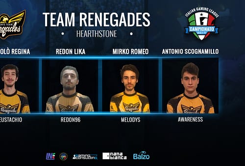 Campionato IGL Hearthstone – Team Renegades