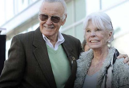 La moglie di Stan Lee, Joan si è spenta oggi a 93 anni