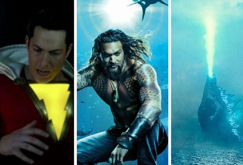 Comic-Con 2018: ecco i trailer di Aquaman, Shazam! e Godzilla 2