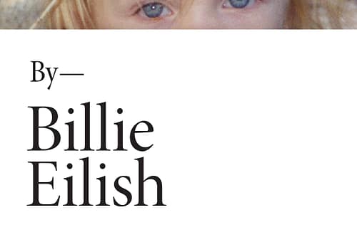 Billie Eilish by Billie Eilish – il primo libro fotografico dell’artista