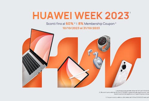 HUAWEI: Su HUAWEI Store inizia la HUAWEI Week