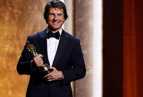 Tom Cruise riceve l’Oscar onorario alla carriera