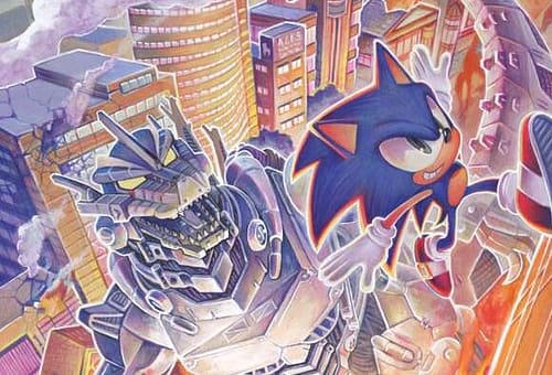Sonic X Godzilla – le prime immagini del crossover