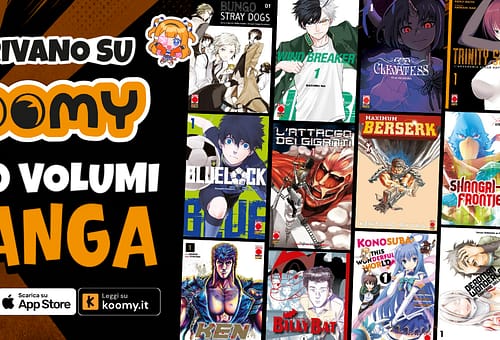 Koomy amplia il catalogo manga con Planet Manga