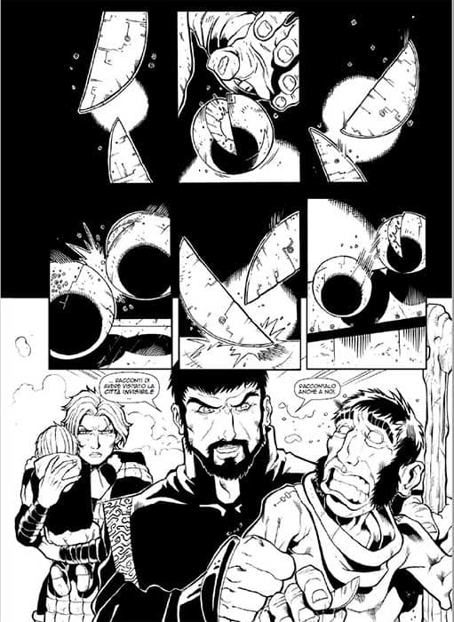arcana mater manfont fumetti