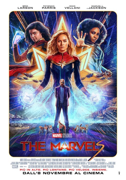 The Marvels: Dall’8 Novembre al cinema