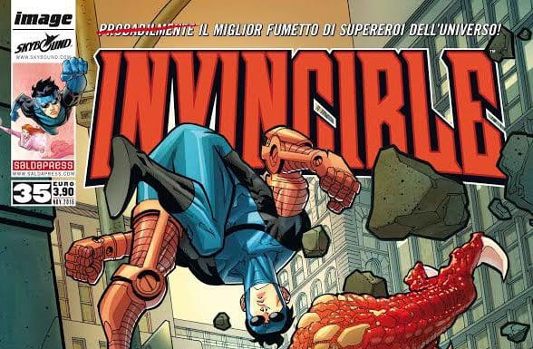 Saldapress: venerdì esce il numero 35 di Invincible