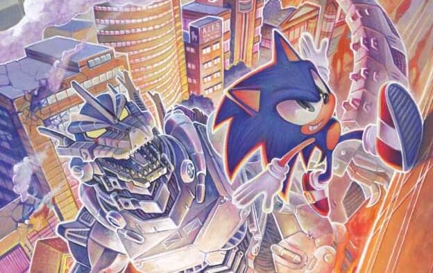 Sonic X Godzilla – le prime immagini del crossover