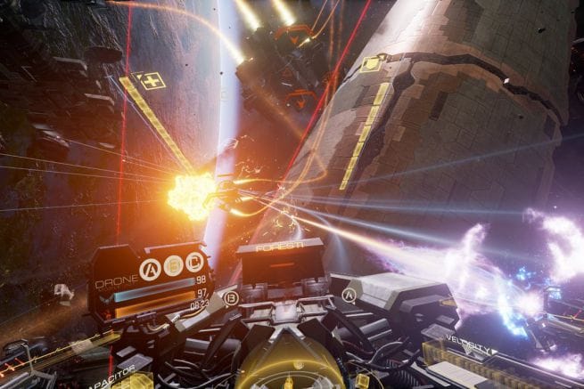 EVE: Valkyrie screen