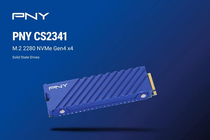PNY CS2341: nuovo SSD NVMe Gen4 per PC e PS5