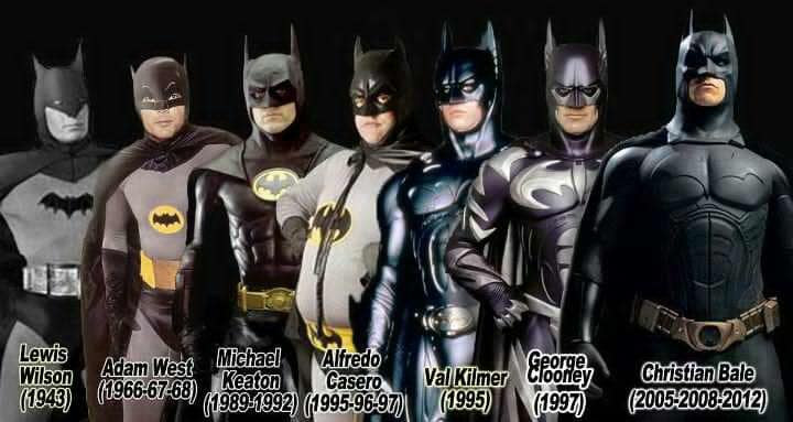 L’EVOLUZIONE DI BATMAN NEL TEMPO