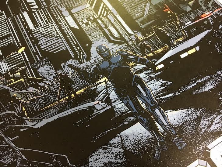 ECCO IL POSTER DI ROBOCOP DELL’ARTISTA KILIAN ENG