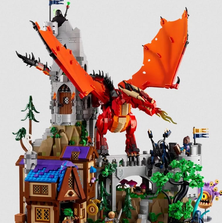 set Lego DUNGEONS & DRAGONS Red Dragon’s Tale cover