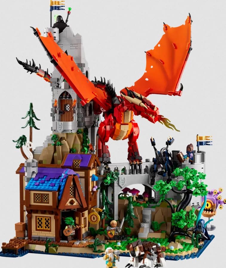 Set Lego DUNGEONS & DRAGONS: Red Dragon’s Tale