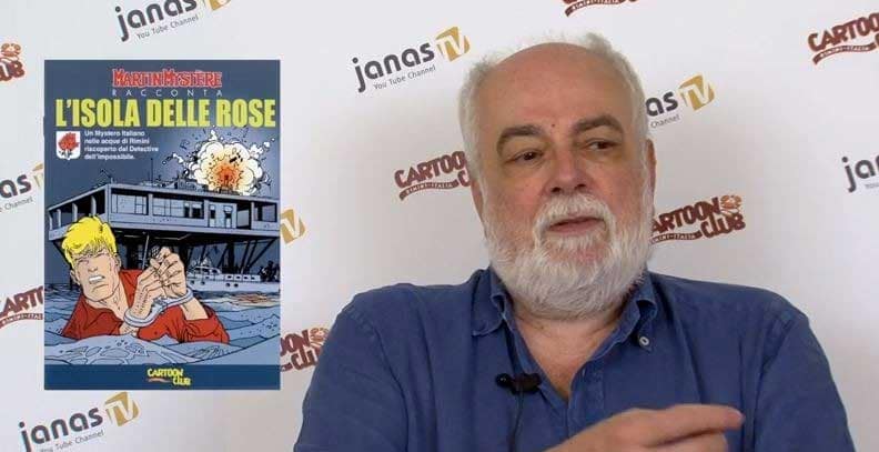 Festeggiamenti per i 50 anni di carriera di Alfredo Castelli.